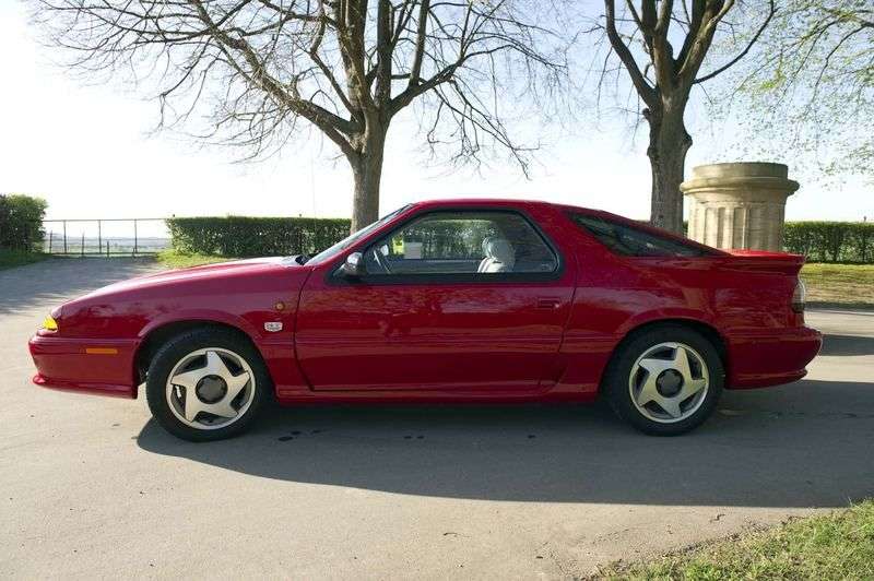 Chrysler Daytona hatchback 1. generacji 2.5 AT Turbo (1992 1993)