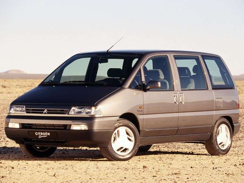 Citroen Evasion minivan pierwszej generacji 2.0 Turbo MT (1994 1997)
