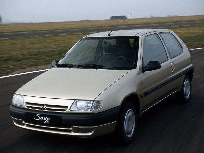Citroen Saxo 1st generation 1.5 MT D hatchback (1996–1999)