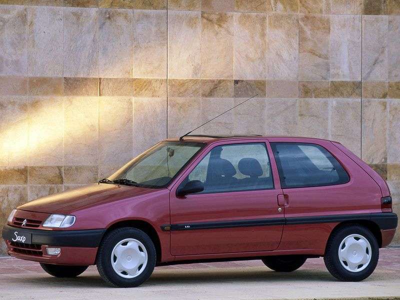 Citroen Saxo hatchback 1.generacji 1.5 MT D (1996 1999)
