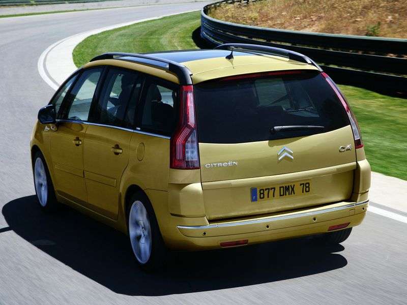 Citroen C4 Picasso Grand minivan pierwszej generacji, 5 drzwiowy. 1,6 MT Dynamique (2011) (2006–2013)