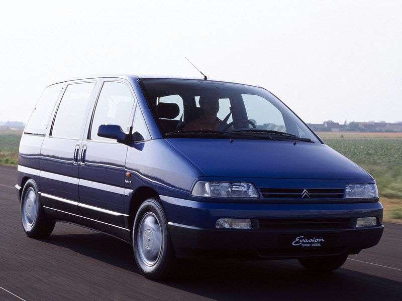 Citroen Evasion minivan pierwszej generacji 2.1 TD MT (1996 1997)