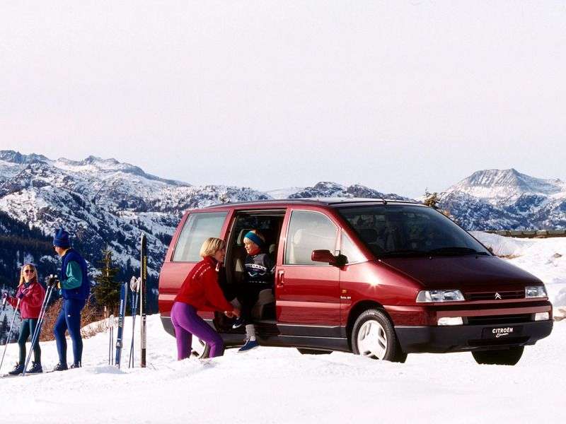 Citroen Evasion 1st generation 2.0 MT minivan (1994–1997)