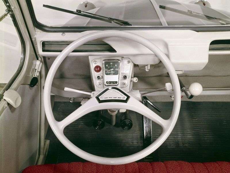 Citroen 2 CV 2 generation convertible 0.4 MT (1960–1961)