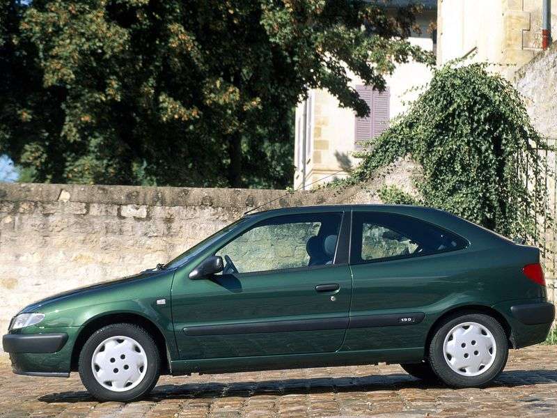 Citroen Xsara coupe 1.generacji 1.4 MT (1997 2000)