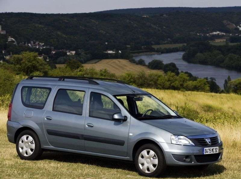 Dacia Logan 1st generation [restyling] MCV universal 1.4 MT (2007 – current century)