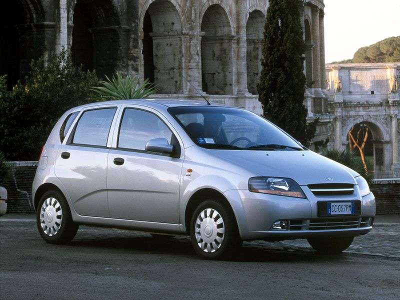 Daewoo Kalos hatchback 1.generacji 1.4 MT (2003 2004)