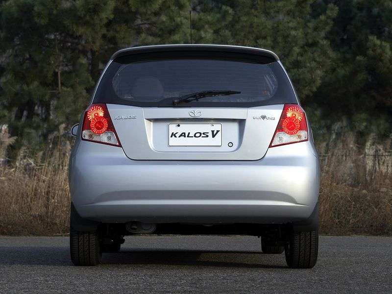 Daewoo Kalos 1st generation 1.2 MT hatchback (2002–2004)