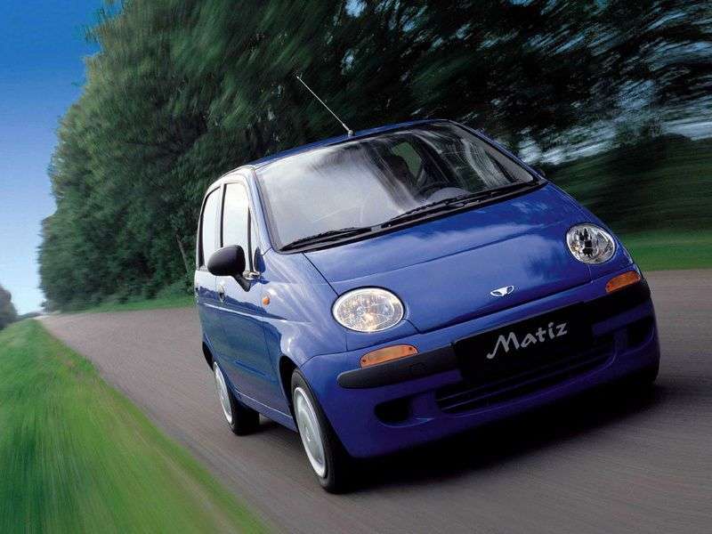 Daewoo Matiz 1st generation hatchback 0.8 MT Low Cost (1998–2001)