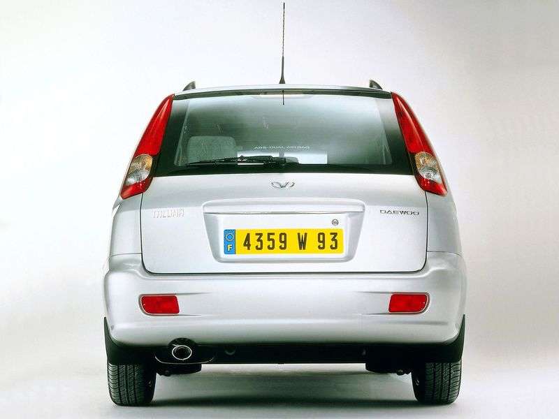 Daewoo Tacuma minivan pierwszej generacji 2.0 MT (2001 2008)