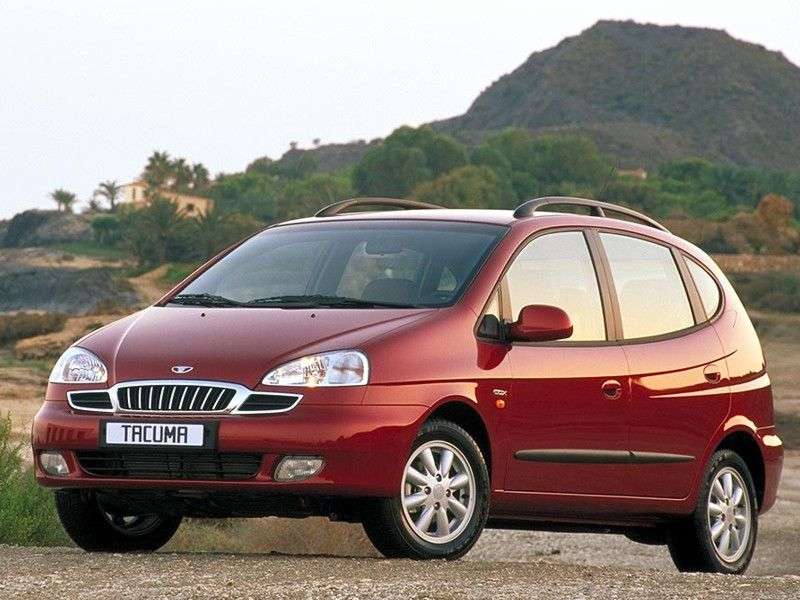 Daewoo Tacuma minivan pierwszej generacji 1.8 MT (2000 2008)