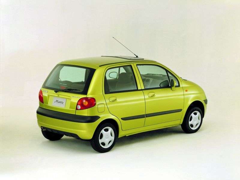 Daewoo Matiz 1.generacja [zmiana stylizacji] hatchback 1.0 MT Lux (ML16) (2013) (2000 obecnie)