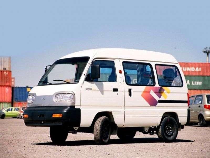 Daewoo Damas minivan drugiej generacji 0.8 MT (2005 obecnie)