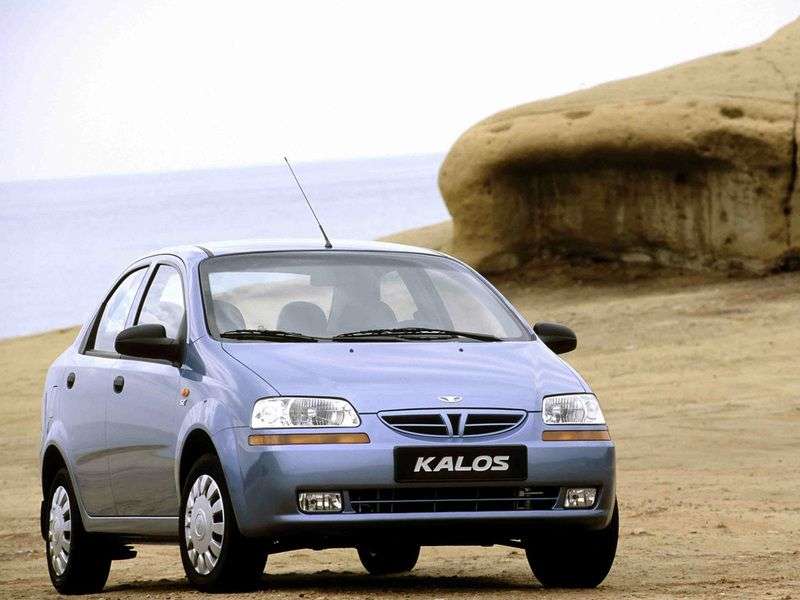 Daewoo Kalos sedan 1.generacji 1.6 MT 16V (2002 2005)