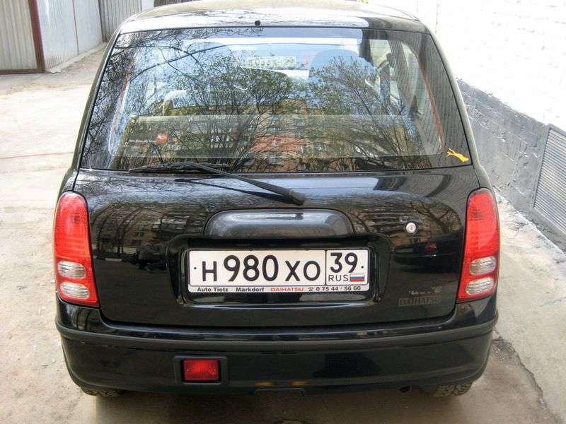 Daihatsu Mira hatchback 5.generacji 0.7 MT (1998 2002)