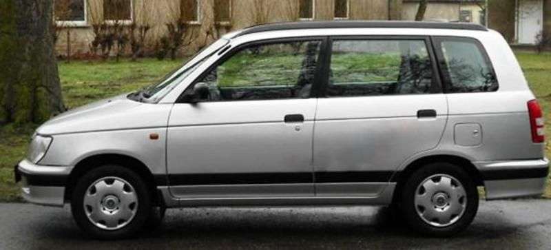 Daihatsu Move Gran Move [restyled] minivan 1.6 MT (1996–1999)