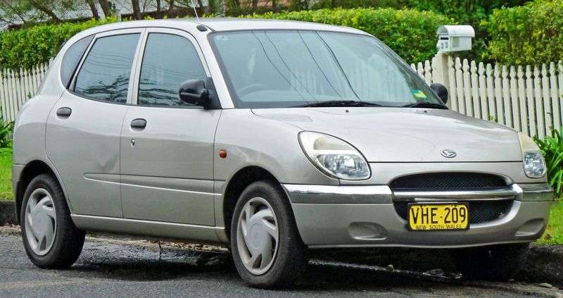 Daihatsu Storia hatchback 1. generacji 1.0 MT (1998 2001)