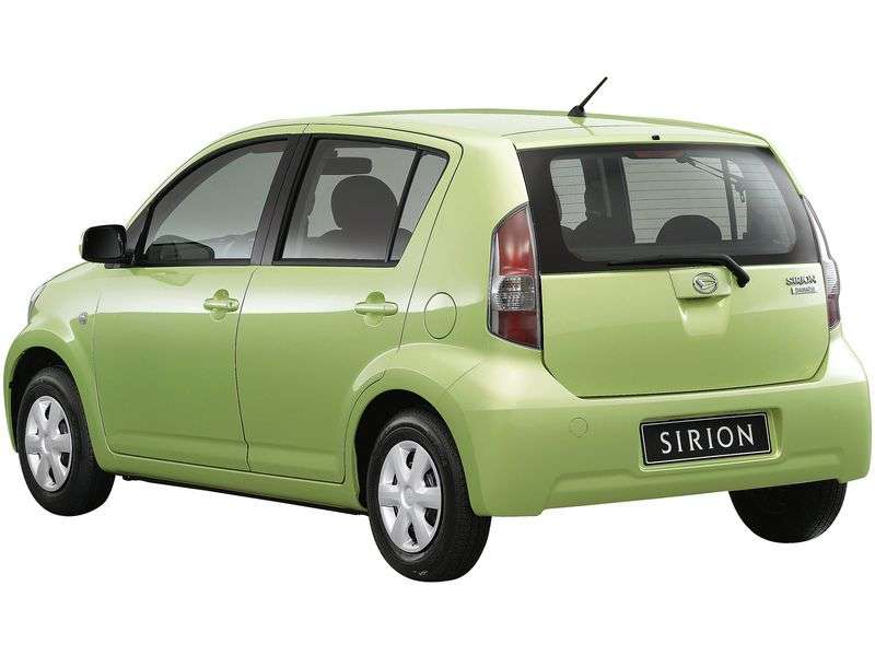 Daihatsu Sirion hatchback drugiej generacji 1.0 MT (2005 2007)