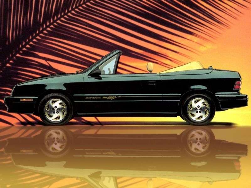 Dodge Shadow 1.generacji Convertible 2.5 Turbo MT (1991 1995)