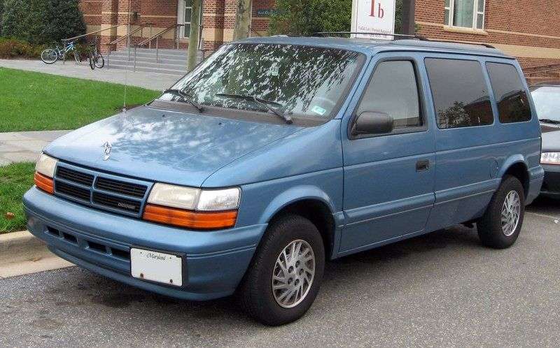 Dodge Caravan 2nd generation minivan 3.0 MT (1990–1995)