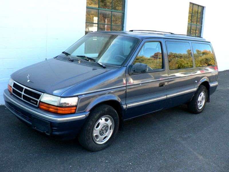4 drzwiowy minivan Dodge Caravan 2 generacji Grand 3,0 AT (1990 1995)