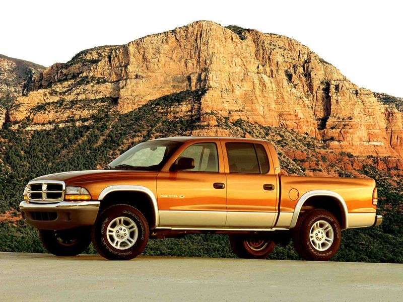 Dodge Dakota 2 generacji pickup 4.7 MT AWD (1998 2005)