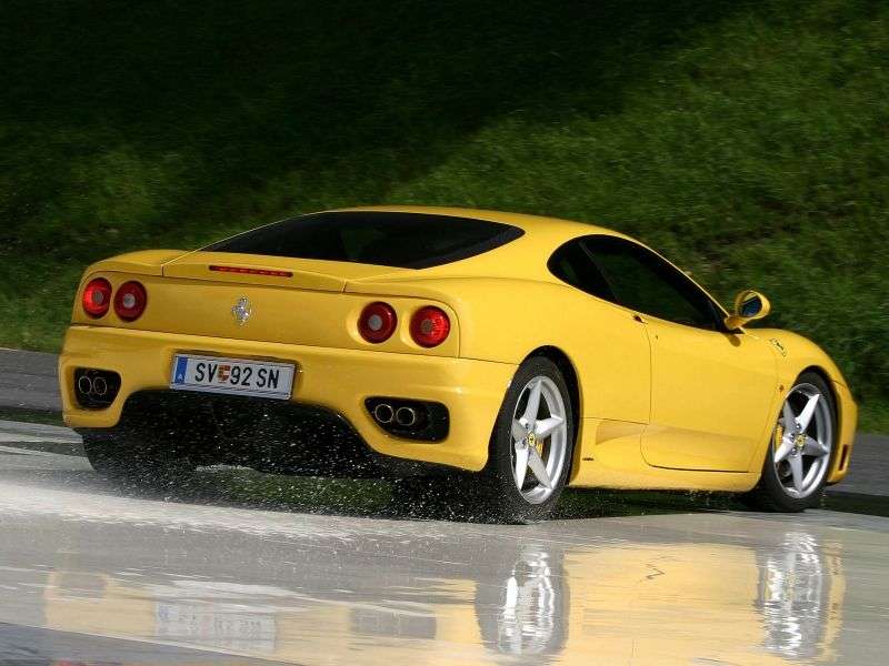 Ferrari 360 1st generation Modena coupe 3.6 MT F1 (1999–2004)