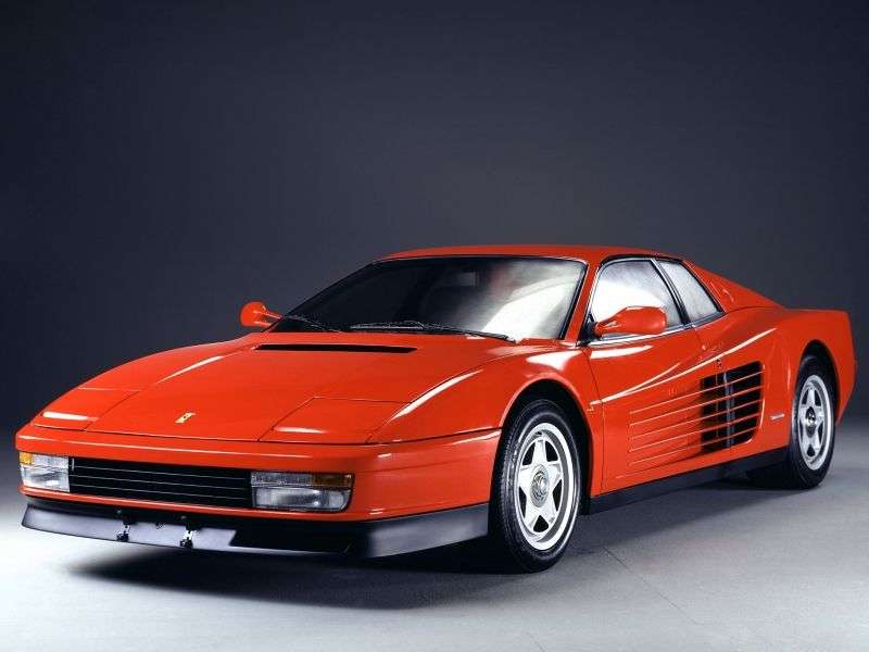 Ferrari Testarossa 1st generation coupe 4.9 MT (1984–1991)
