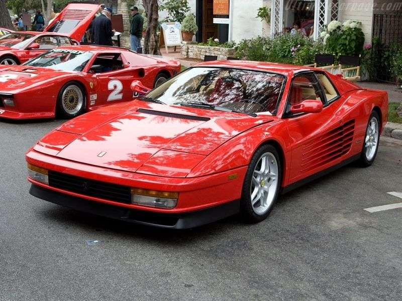 Ferrari Testarossa 1.generacja coupe 4.9 MT (1984 1991)