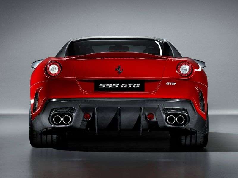 Ferrari 599 1st generation GTO coupe 2 bit. 6.0 AMT Basic (2010–2012)