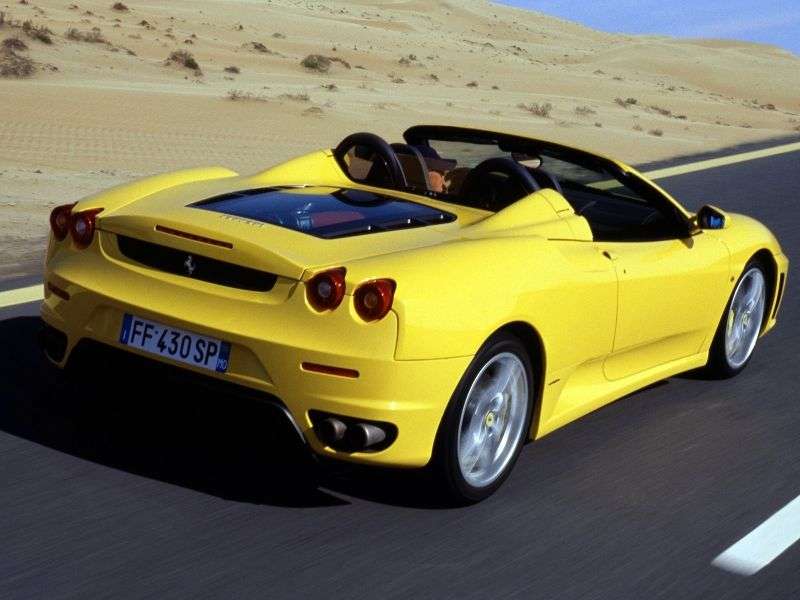 Ferrari F430 Spider roadster pierwszej generacji 4.3 MT (2005 2009)