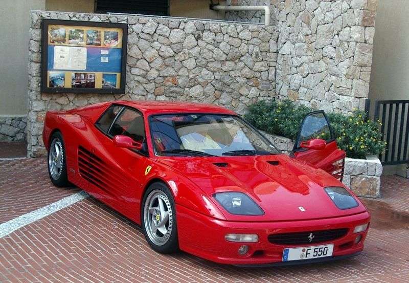 Ferrari Testarossa F512 M Coupe 4.9 MT (1994 1996)