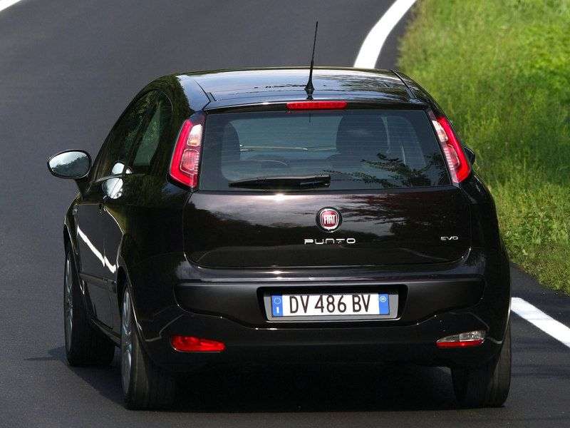 Fiat Punto 3 drzwiowy hatchback Evo 3 drzwiowy 1.4 T MT aktywny (2009 2012)