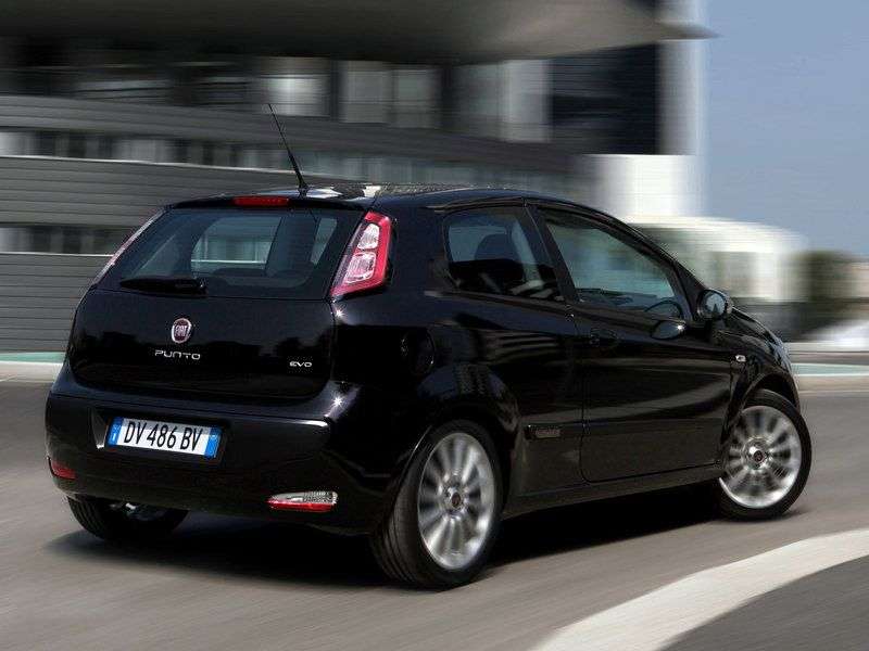 Fiat Punto 3 drzwiowy hatchback Evo 3 drzwiowy 1,4 MT aktywny (2009 2012)
