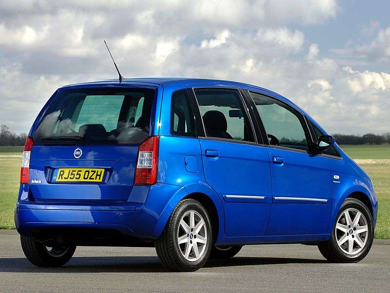 Fiat Idea minivan pierwszej generacji 1.2 AT (2003 obecnie)