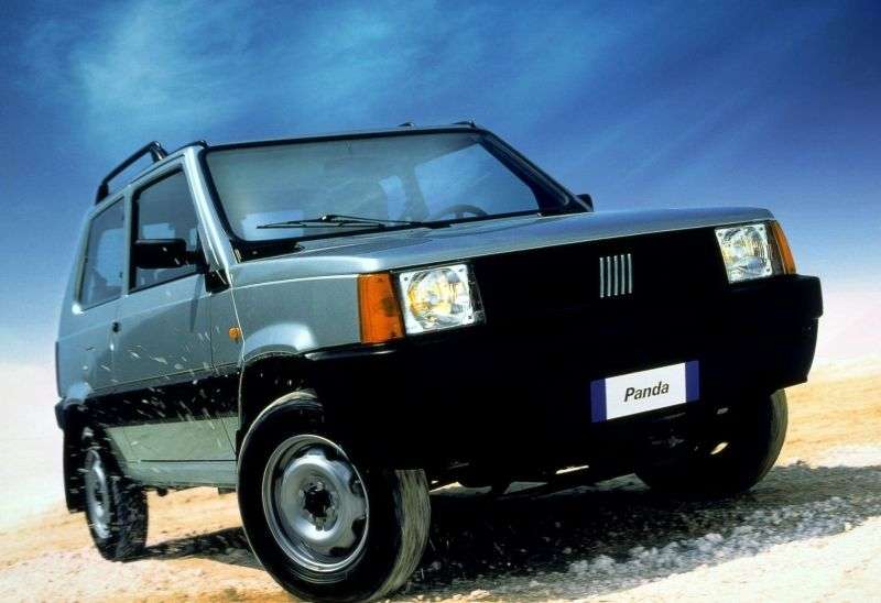Fiat Panda 1st generation [restyled] hatchback 1.0 MT (1986–2002)
