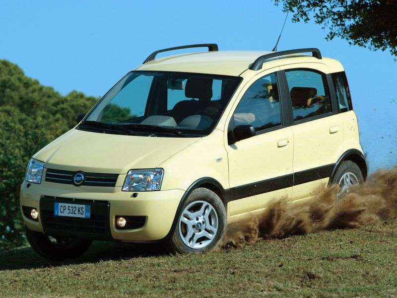 Fiat Panda 2nd generation 4x4 Climbing 5 dv hatchback 1.2 MT 4x4 Climbing (2003–2011)