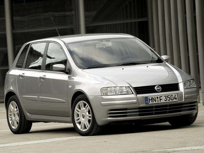 Fiat Stilo pierwszej generacji 5 drzwiowy hatchback 1,6 mln ton (2001 2010)