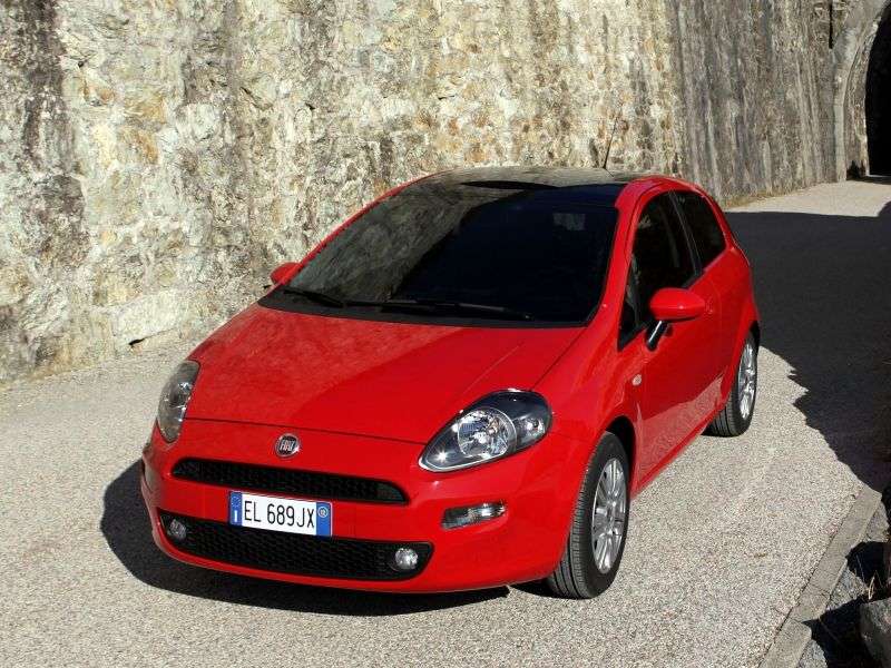 Fiat Punto 3rd generation [restyling] 3 bit hatchback 1.4 AMT Easy (2013 – present century)