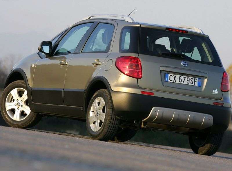 Fiat Sedici 1. generacja [zmiana stylizacji] crossover 1.6 MT 4x2 Dynamic (2009 obecnie)