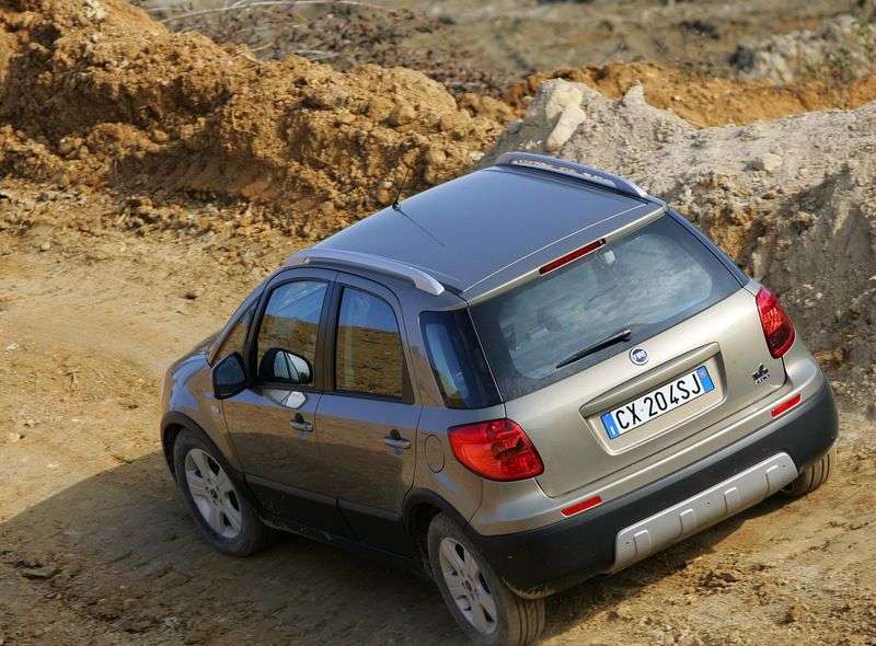 Fiat Sedici 1. generacja [zmiana stylizacji] crossover 1.6 AT 4x2 Dynamic (2009 obecnie)
