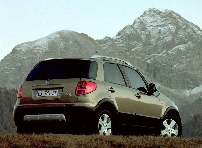 Fiat Sedici 1st generation [restyling] 1.6 MT 4x2 Dynamic crossover (2009 – n.)
