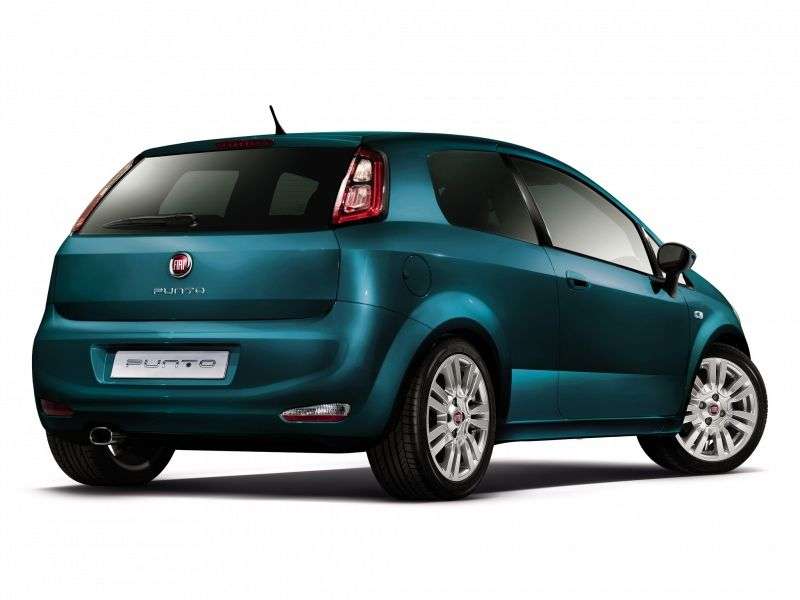 Fiat Punto 3rd generation [restyling] 3 bit hatchback 1.4 MT Mair Lounge (2012 – present)