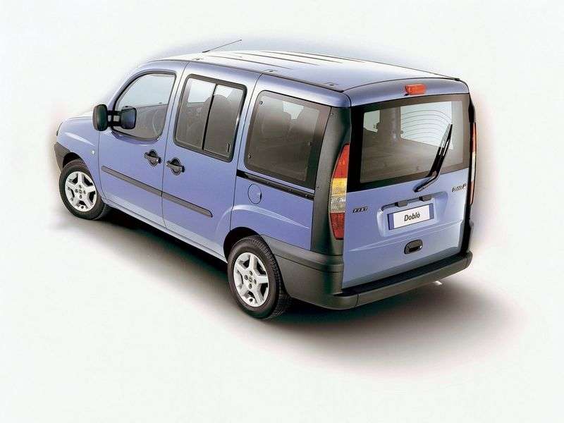 Fiat Doblo minivan pierwszej generacji 1.9 D MT (2001 2005)