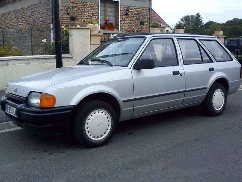 Ford Escort 4 generation wagon 5 bit. 1.3 5MT (1987–1990)