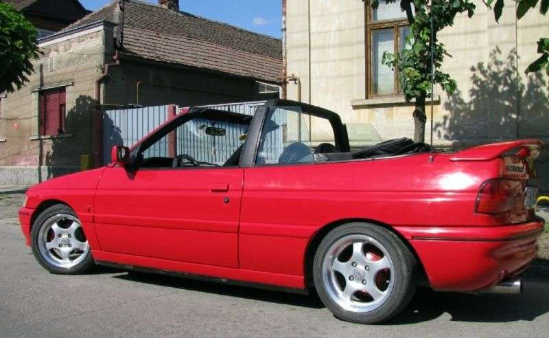 Ford Escort 5th generation [restyling] 1.6 MT convertible (1992–1995)