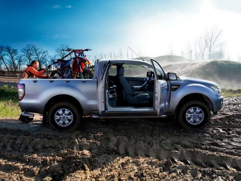 Ford Ranger 5th generation Rap Cab pick up 2 bit. 2.2 TD AT 4x4 Limited (2012 – current century)