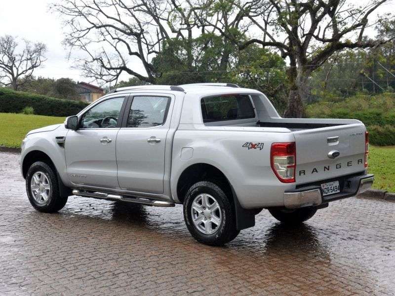 Ford Ranger 5th generation Double Cab pickup 4 bit. 2.2 TD AT 4x4 XLT (2012 – present)