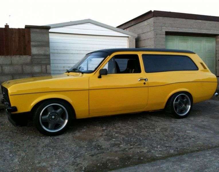 Ford Escort 2nd generation [restyling] station wagon 1.3 AT (1978–1980)