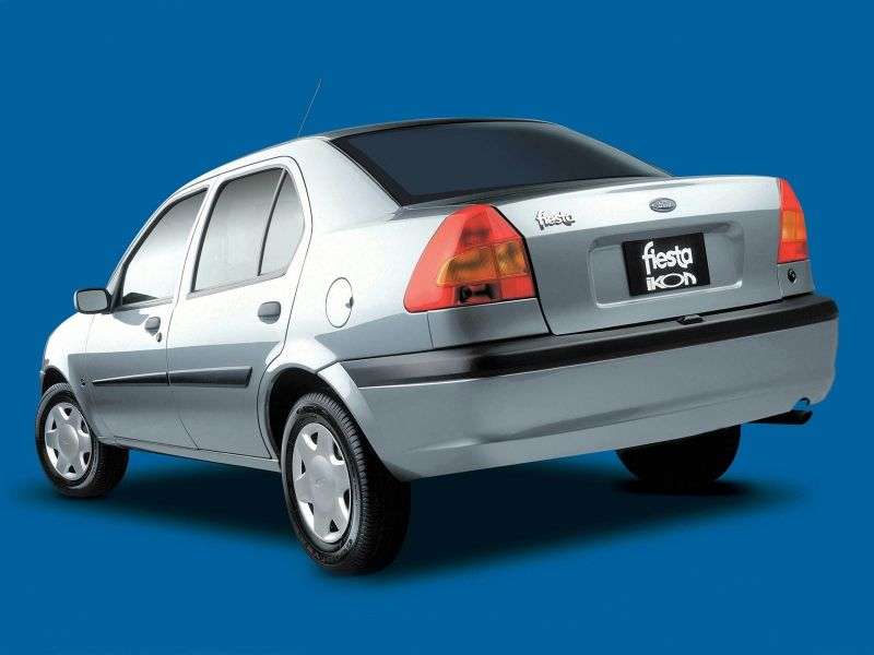 Ford Fiesta 4th generation [restyling] Ikon 1.6 MT sedan (2000–2002)